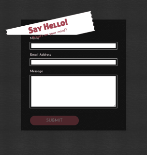 Say Hello! - Theme Poster