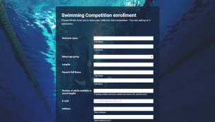 Olympic Swimming - Theme Poster
