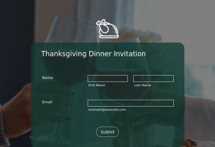 Thanksgiving Dinner - Theme Poster