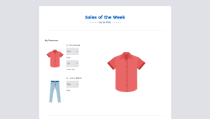 Weekly Sale - Theme Poster