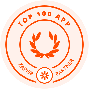 Jotform is one of Zapier's top 100 apps!