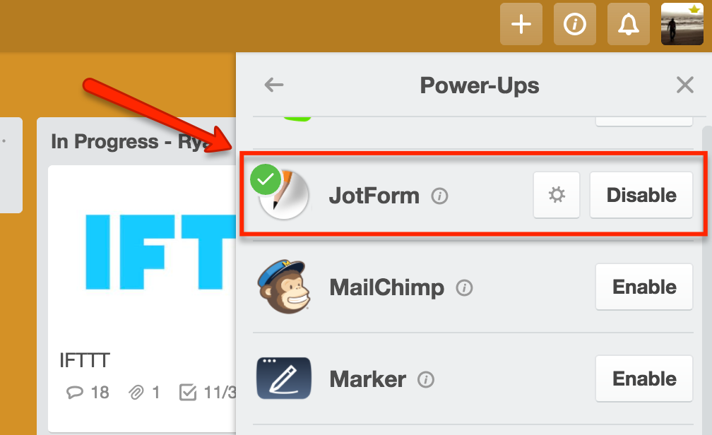 jotform trello