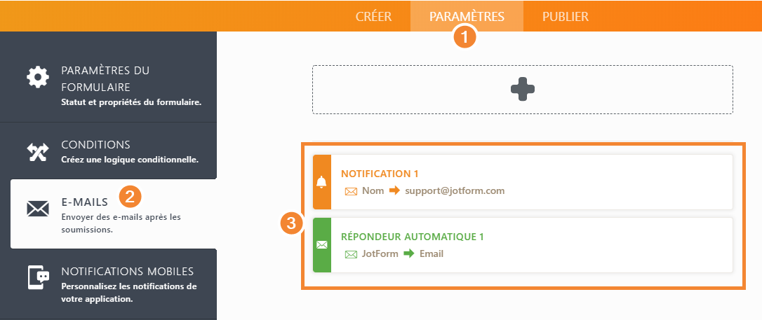 Explication des paramètres de notification email et de répondeur automatique Image-1