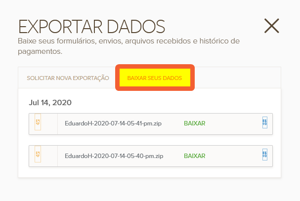 Como Exportar Todos os seus Dados de uma Só Vez Image-4