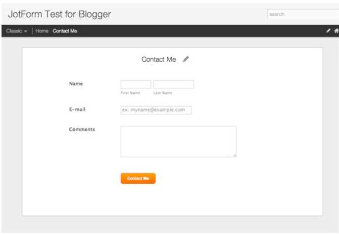 Как да добавите форма за контакт в Blogger Image-6