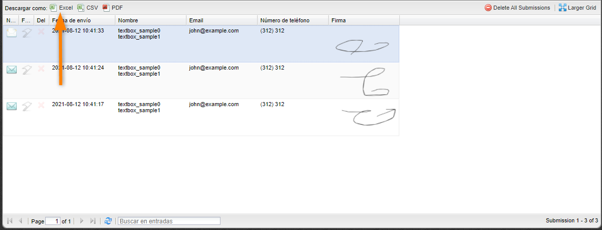 Cómo exportar datos de formularios a Excel Image-8