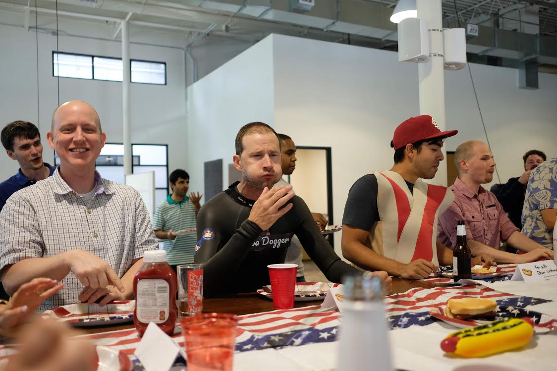 FullStory hot dog eating contest