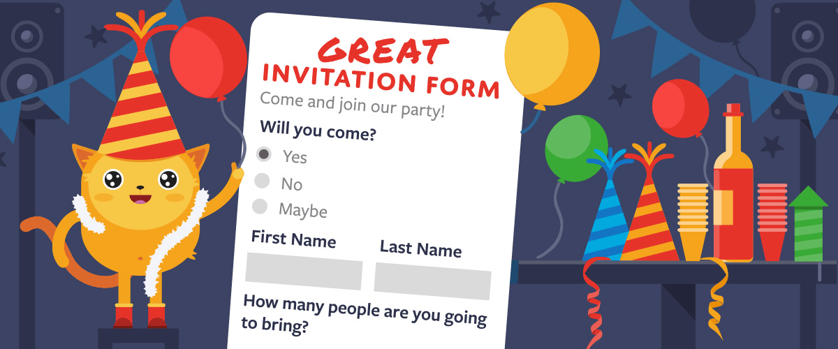 How to Create a Great Invitation Form for Your Company Holiday Party