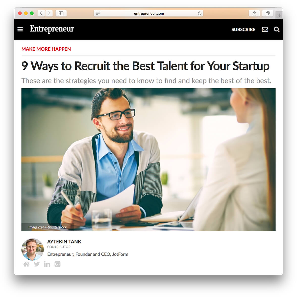 March Newsletter - 9 Ways to Recruit the Best Talent for Your Startup