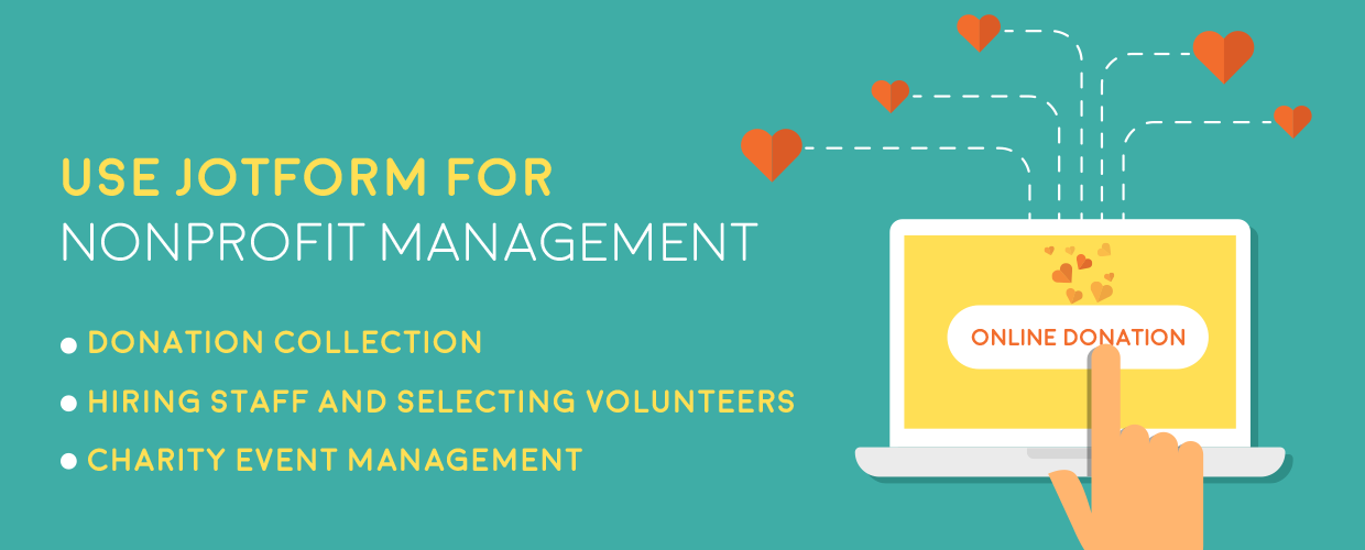 Use Jotform for Nonprofit Management