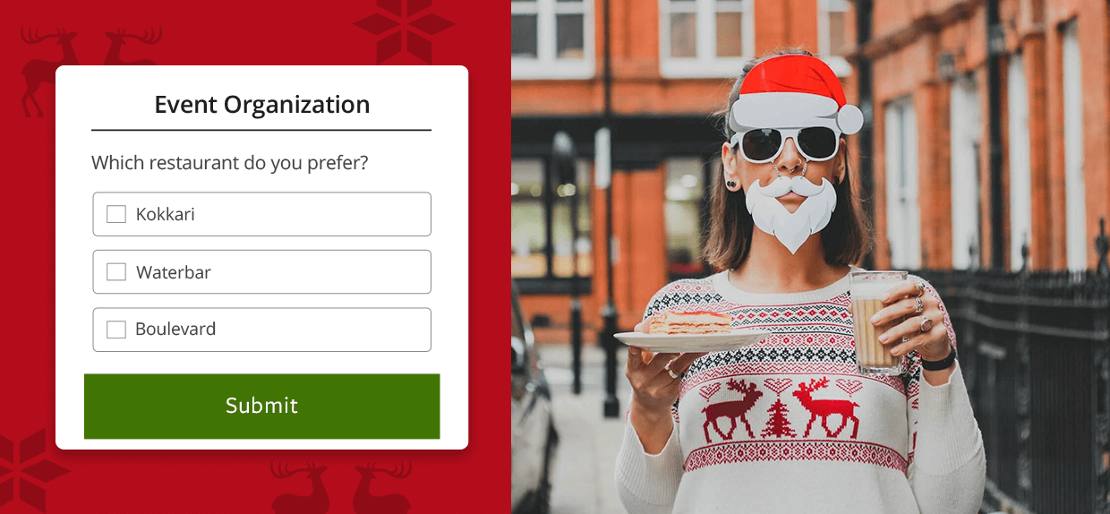Online forms will make you love hosting the holidays