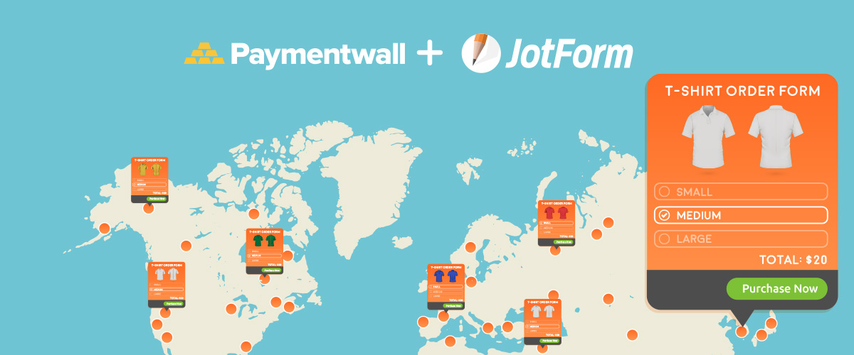 New Integration: Collect Online Payments with Paymentwall and Jotform