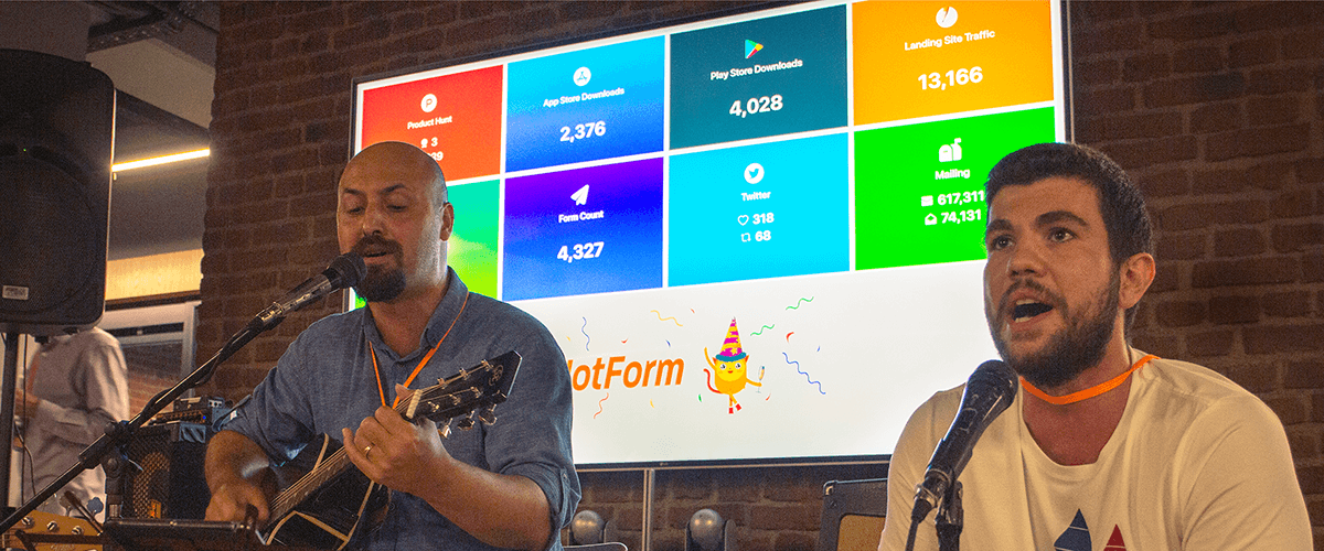 Jotform Mobile Forms was downloaded 10K times on the launch day