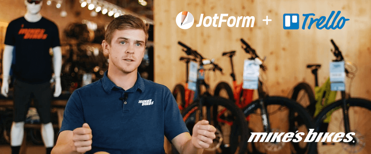 How Mike’s Bikes uses Jotform and Trello to drive sales