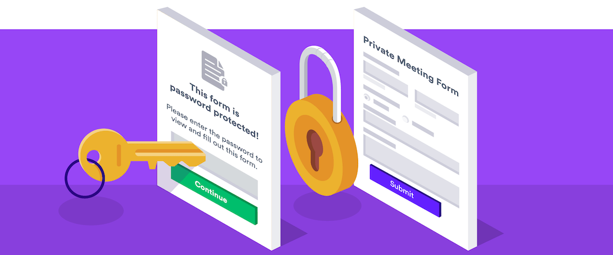 Announcing password-protected forms