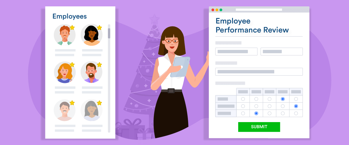 How to use Jotform for year-end evaluations