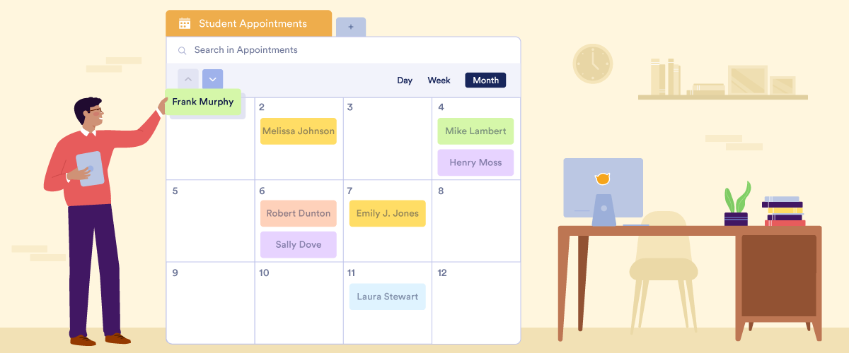 How a university professor uses Jotform Tables to manage student appointments