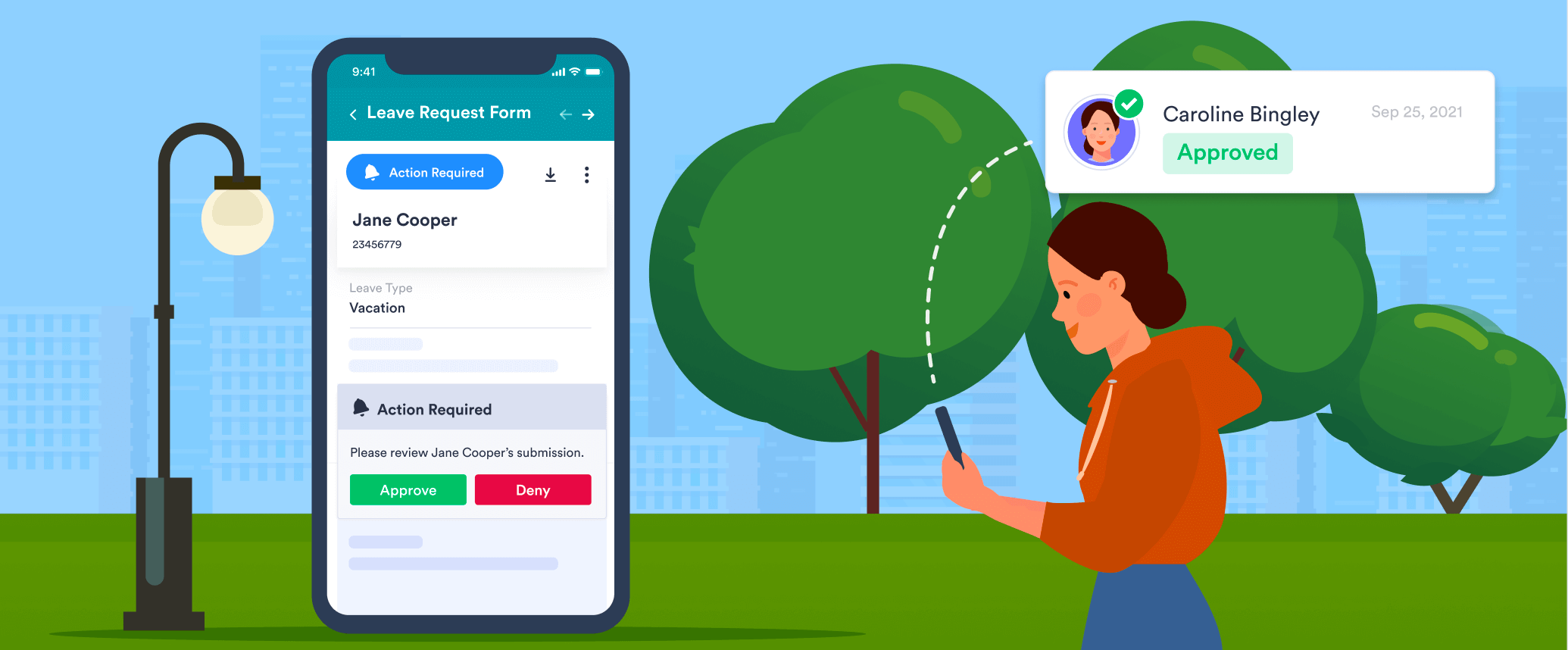 Approve requests on the go with Jotform Mobile Forms - section1