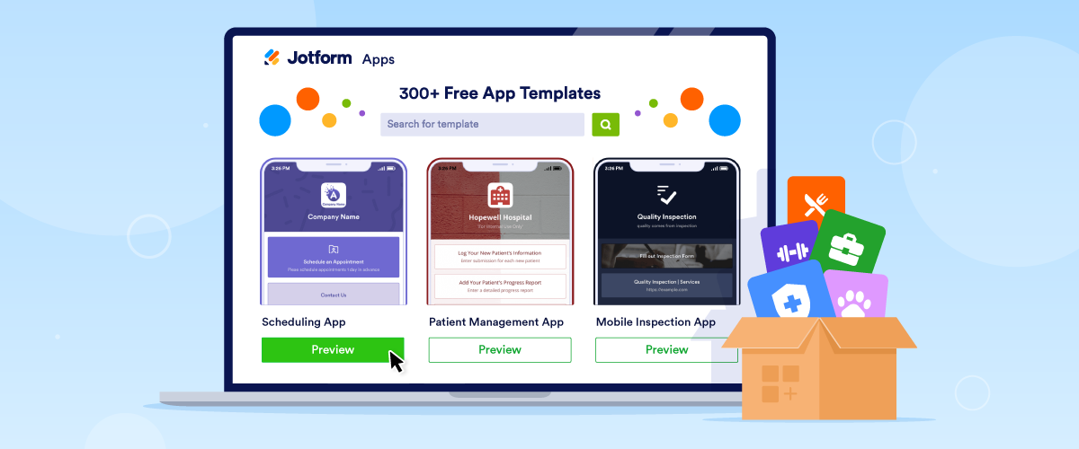 Announcing 300+ templates for Jotform Apps