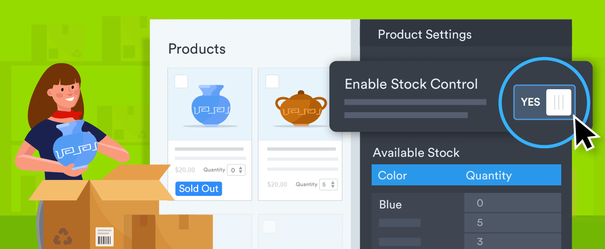 Introducing stock management for order forms