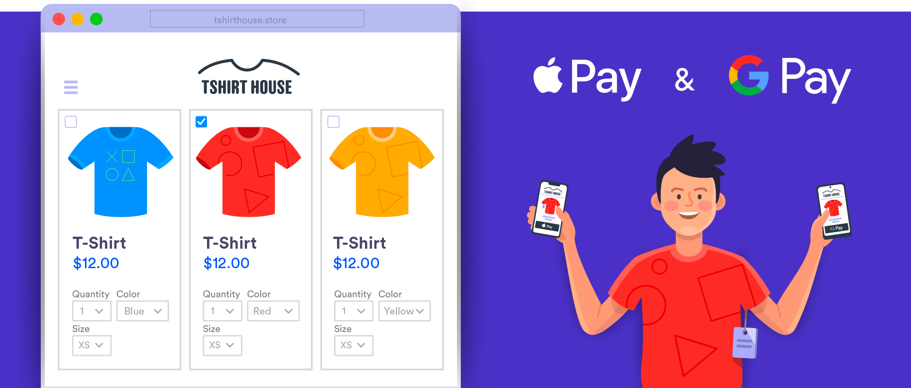 Announcing Apple Pay and Google Pay directly on your forms