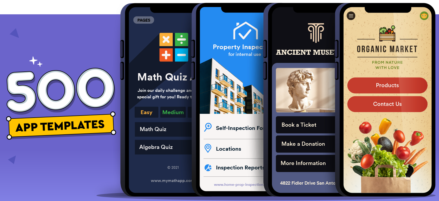 Announcing 500+ app templates