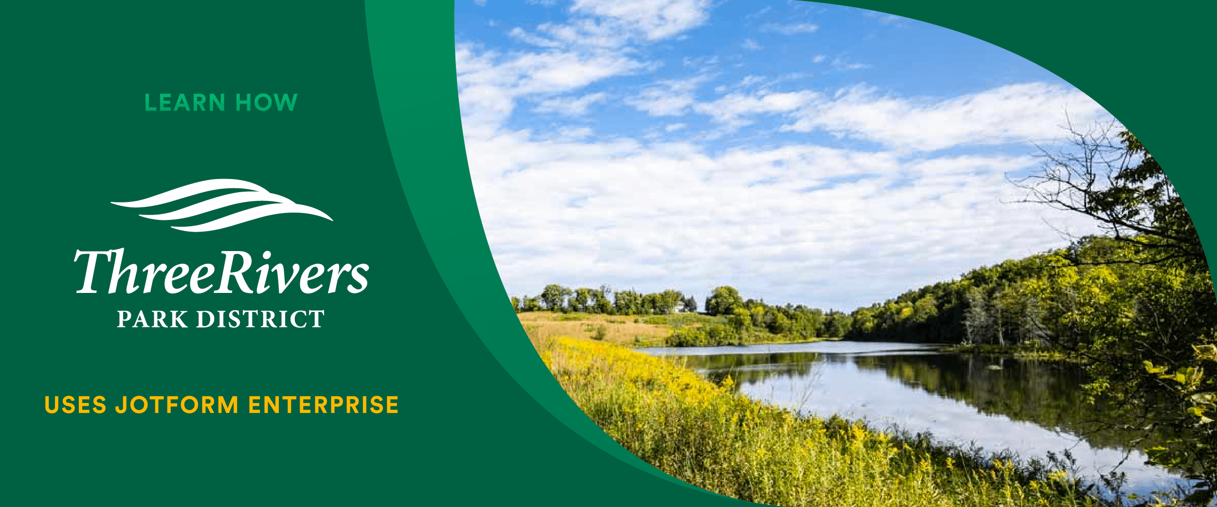 How Three Rivers Park District manages 27,000 acres with Jotform Enterprise