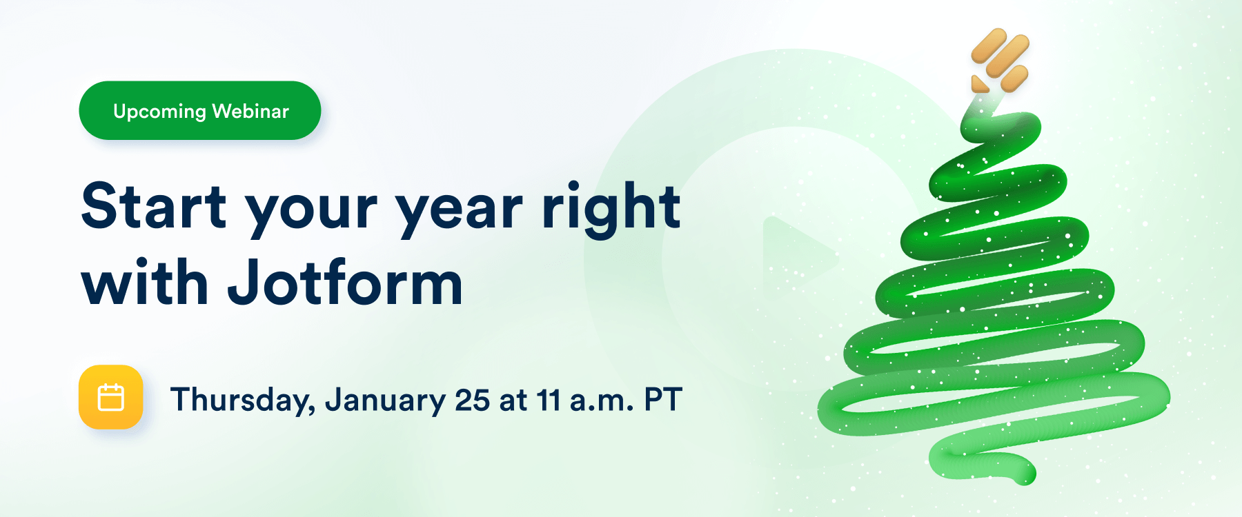 Free webinar: Start your year right with Jotform