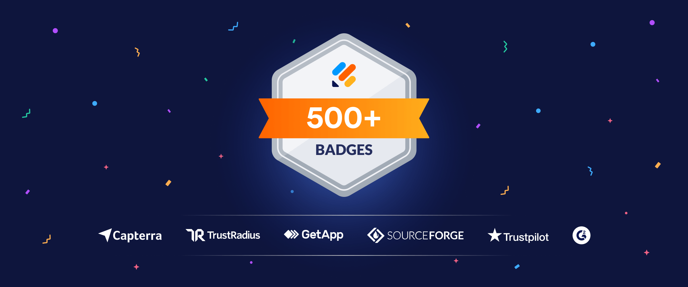 500+ review site badges earned in 2022