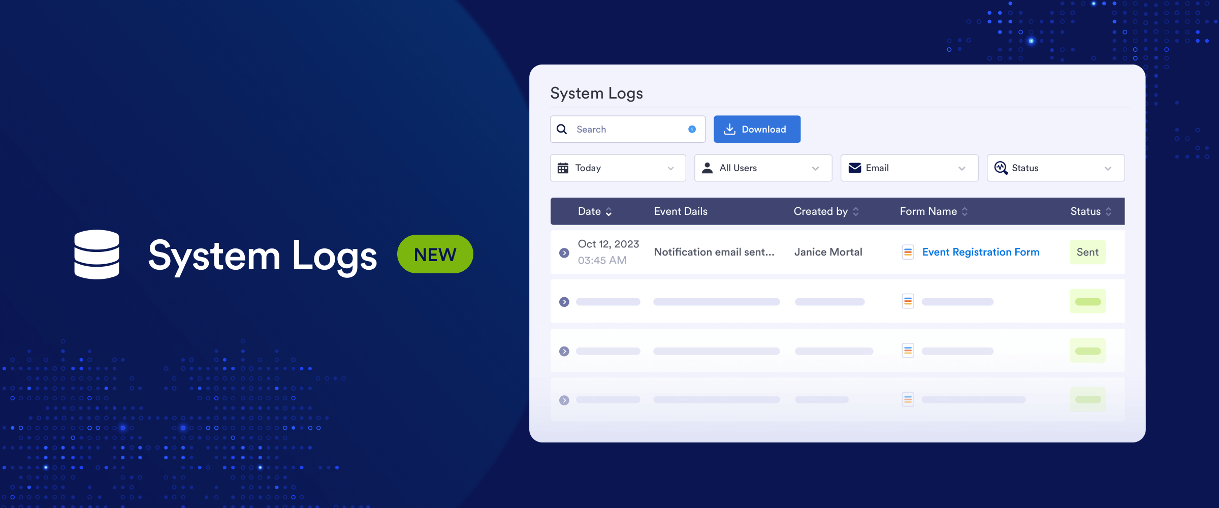 How to use System Logs for powerful Enterprise reporting