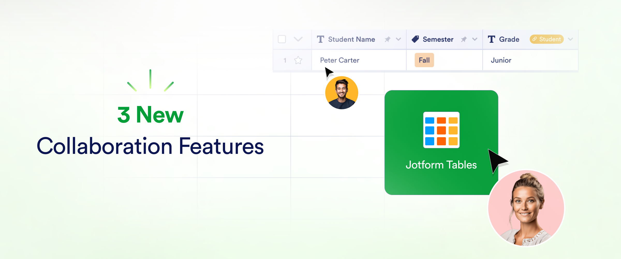 Announcing 3 new Jotform Tables features