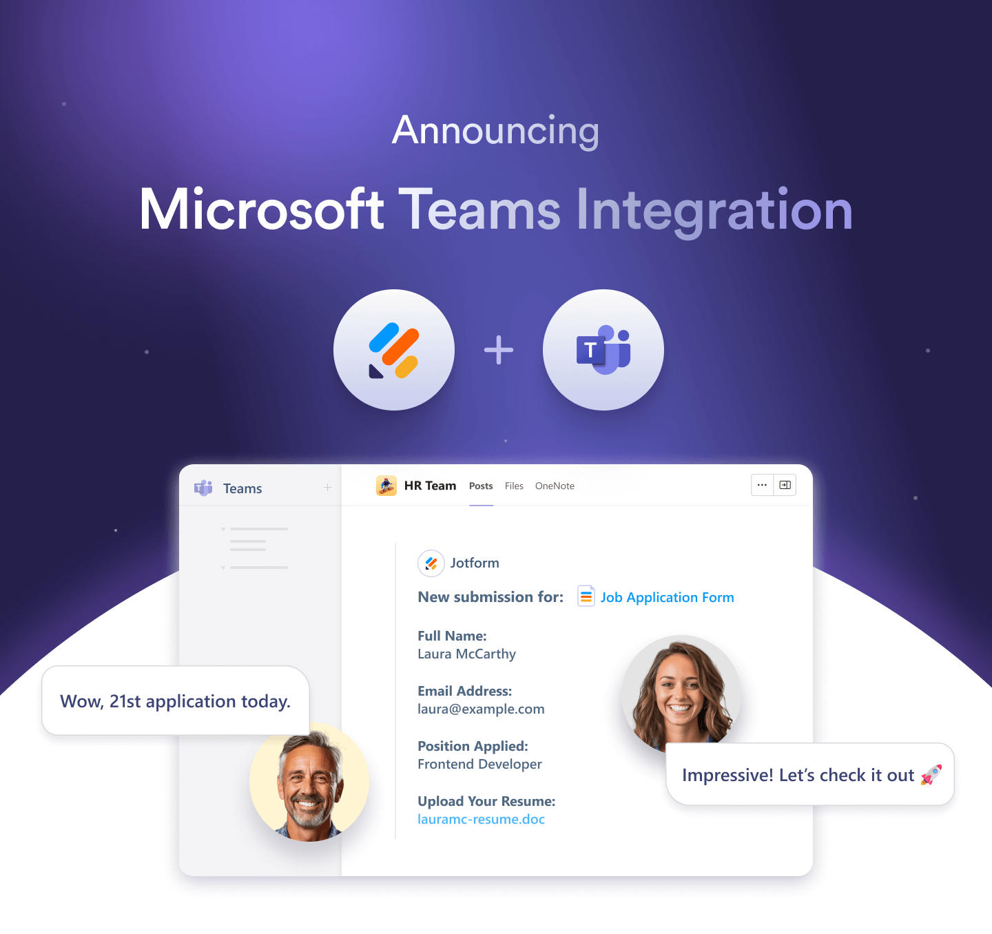 Announcing Microsoft Teams integration