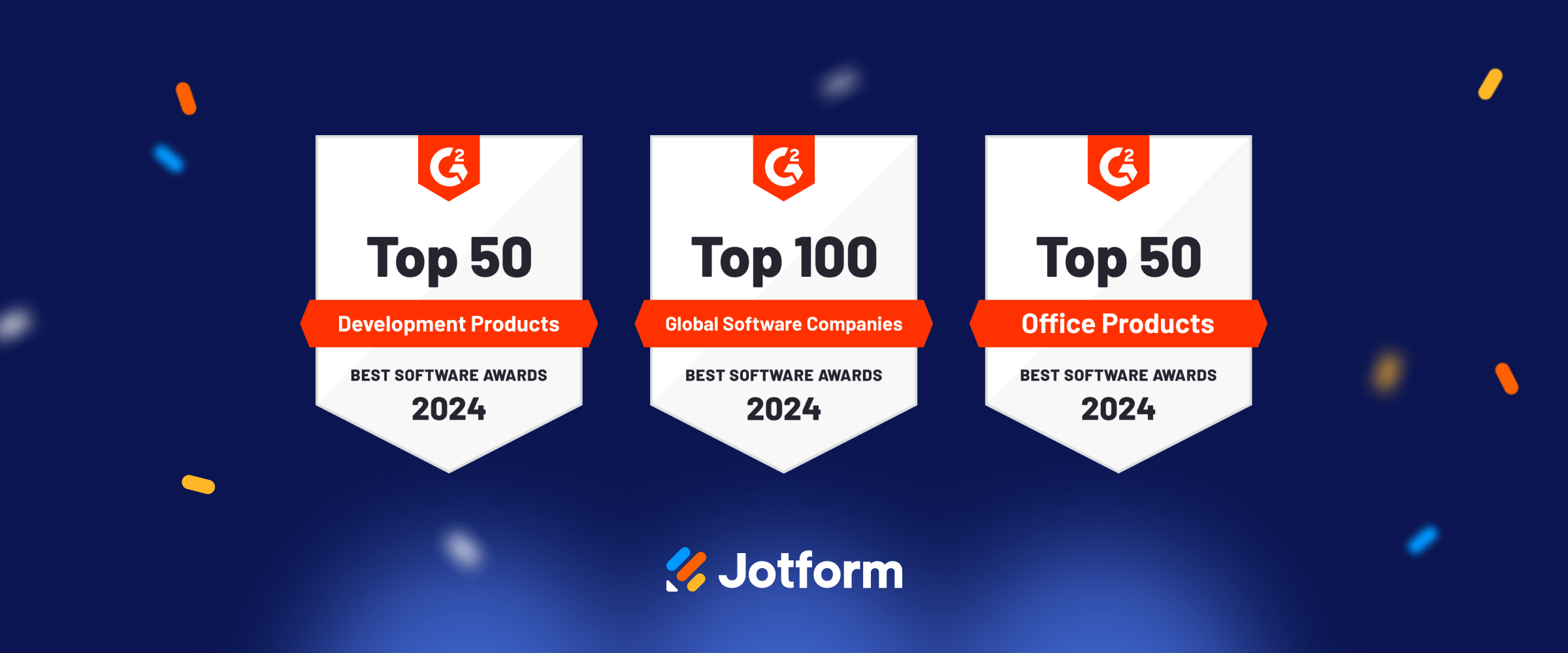 Jotform earns highest-ever ranking on G2's list of best software companies