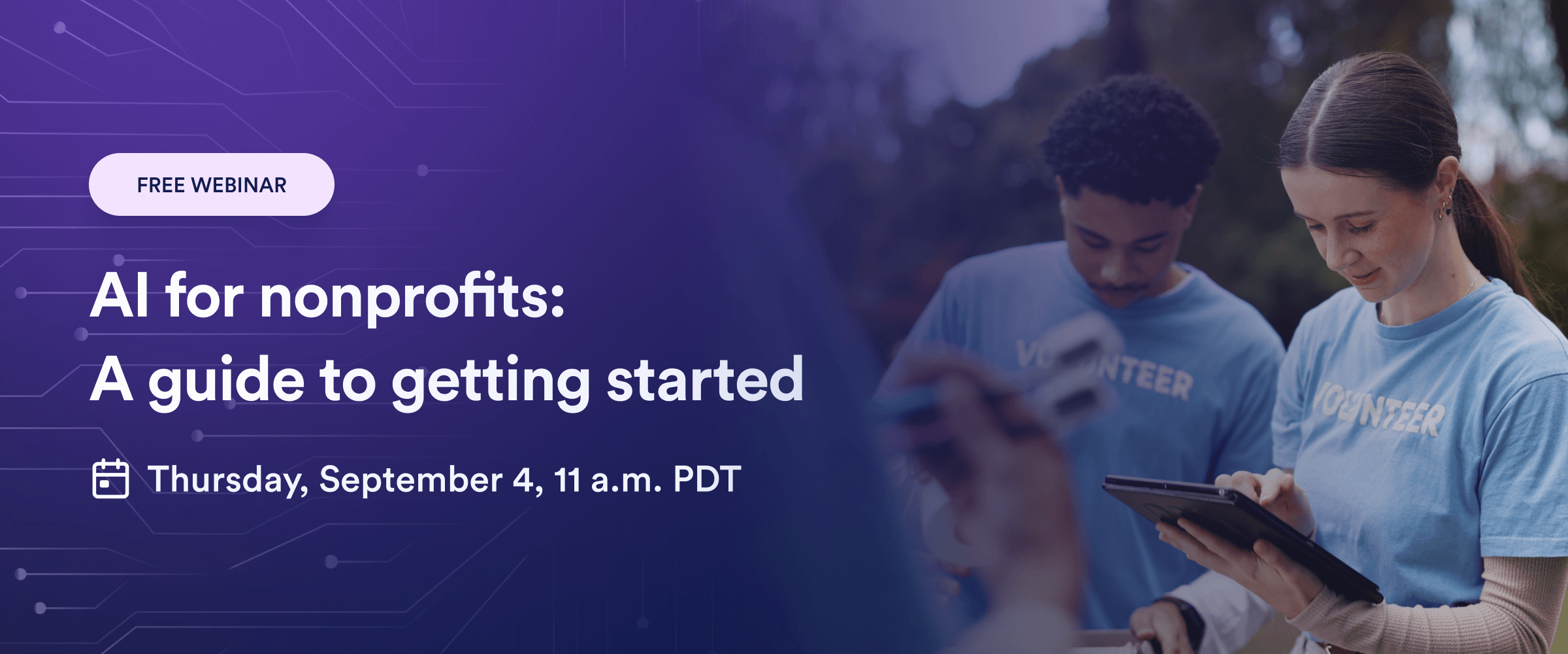 New webinar: “AI for nonprofits: A guide to getting started”