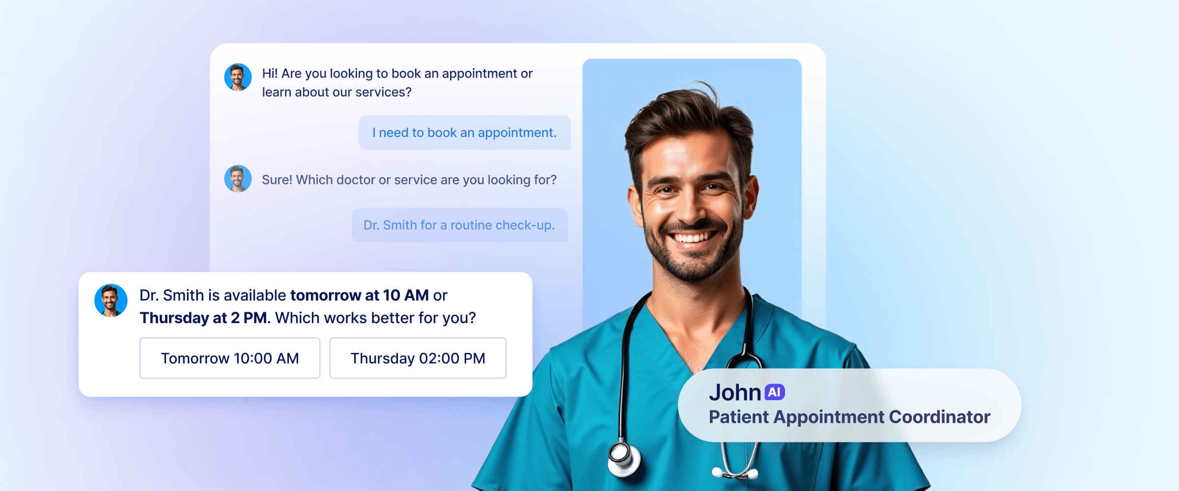 How AI Agents can help healthcare providers focus more on patients