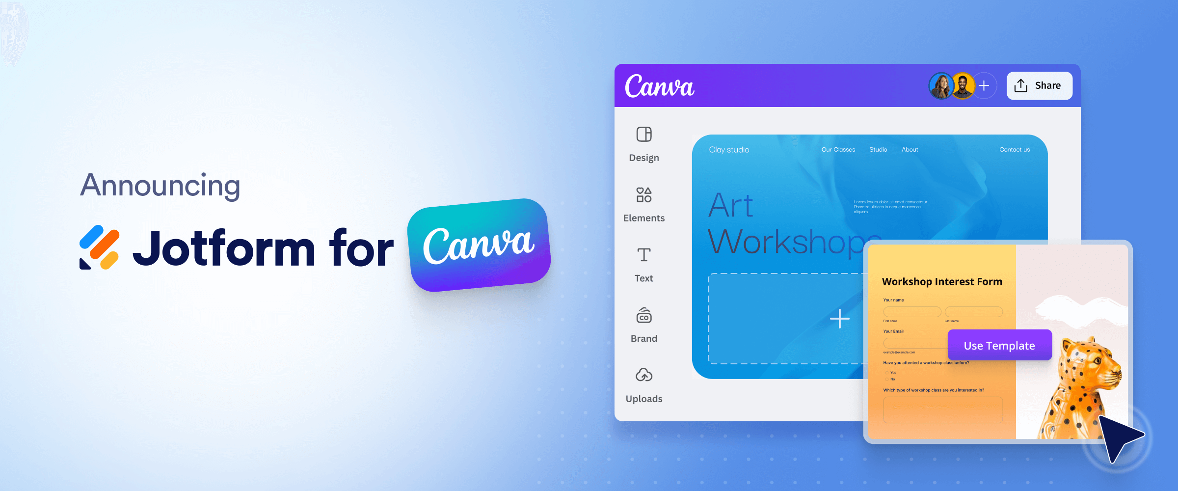 Announcing Jotform for Canva