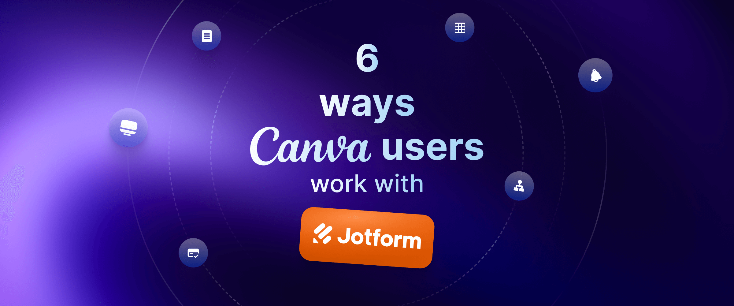 6 ways Canva users work with Jotform