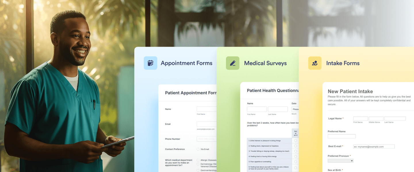 Enhance your patient onboarding experience with digital forms