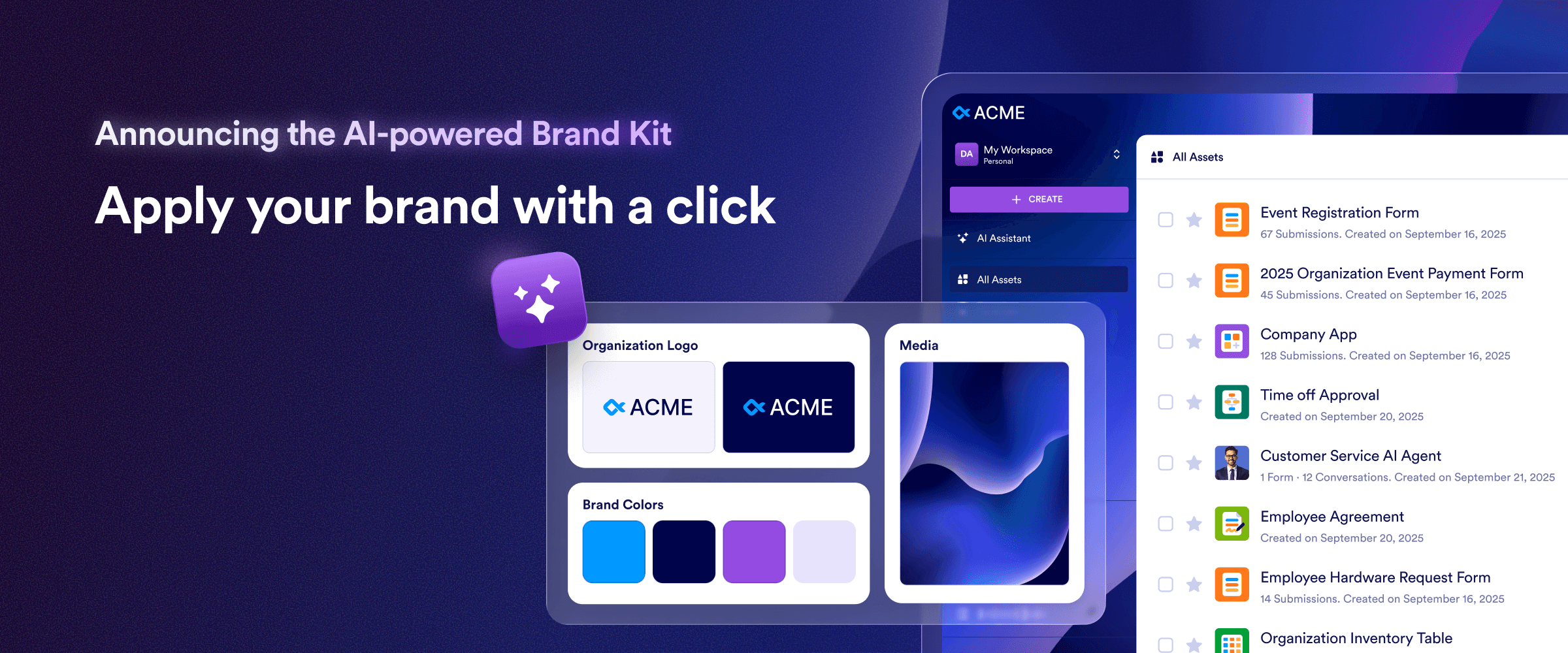 Announcing the AI-powered Brand Kit