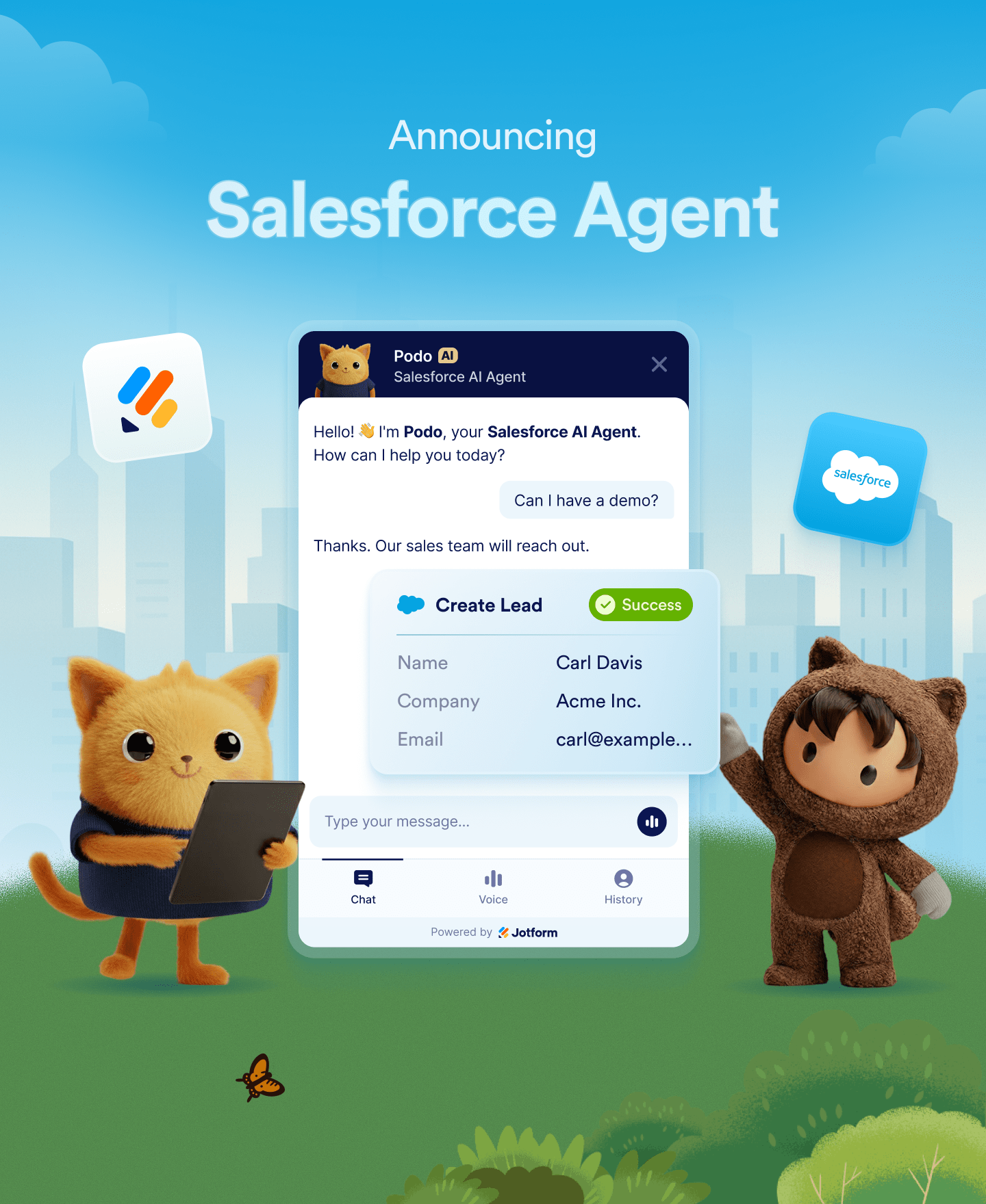 Announcing Salesforce Agent