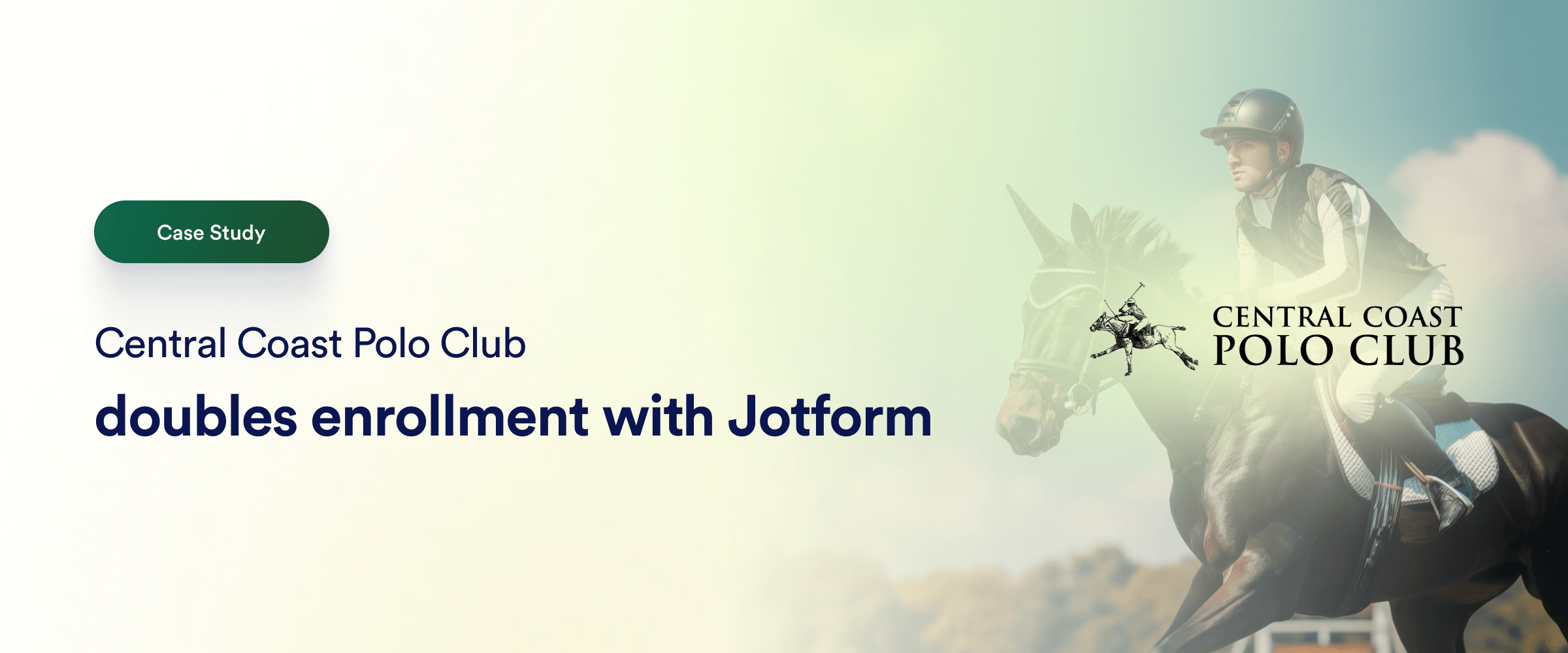 Central Coast Polo Club doubles enrollment with Jotform