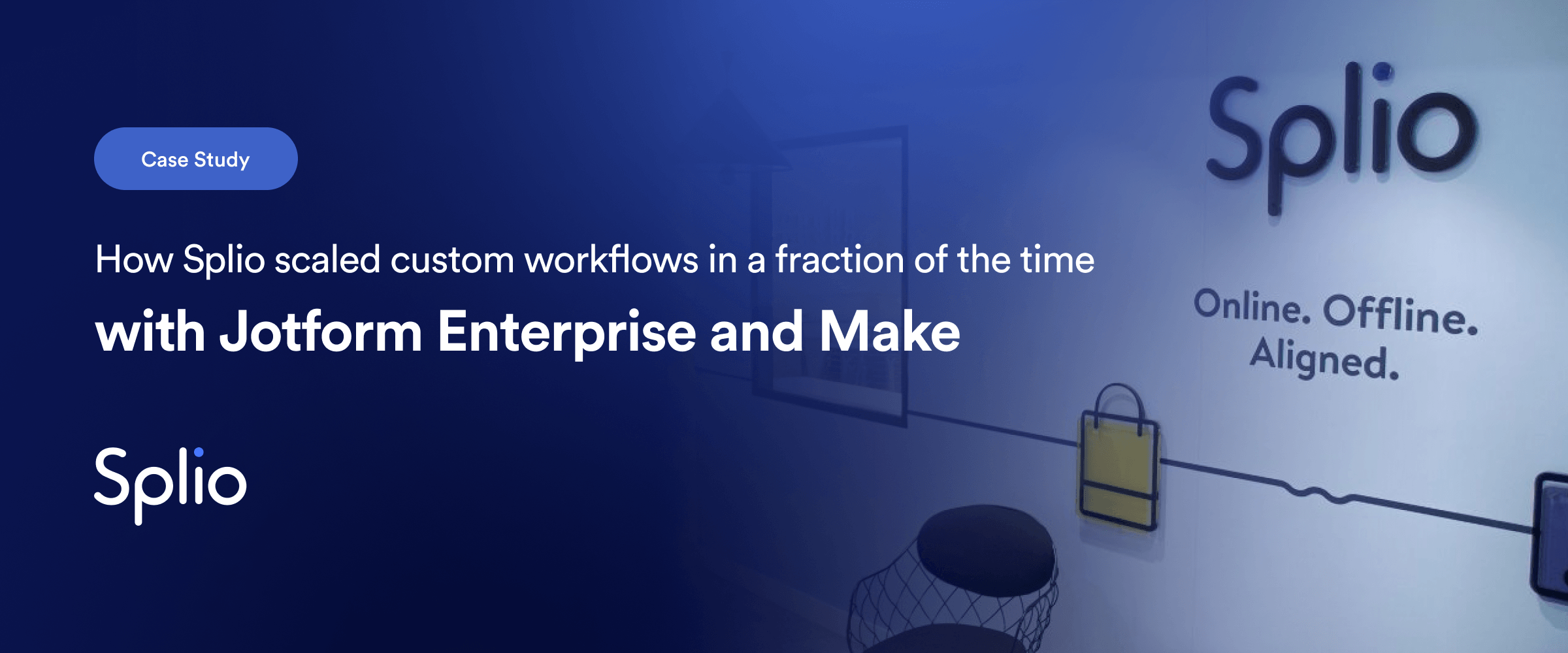 How Splio scaled custom workflows in a fraction of the time with Jotform Enterprise and Make