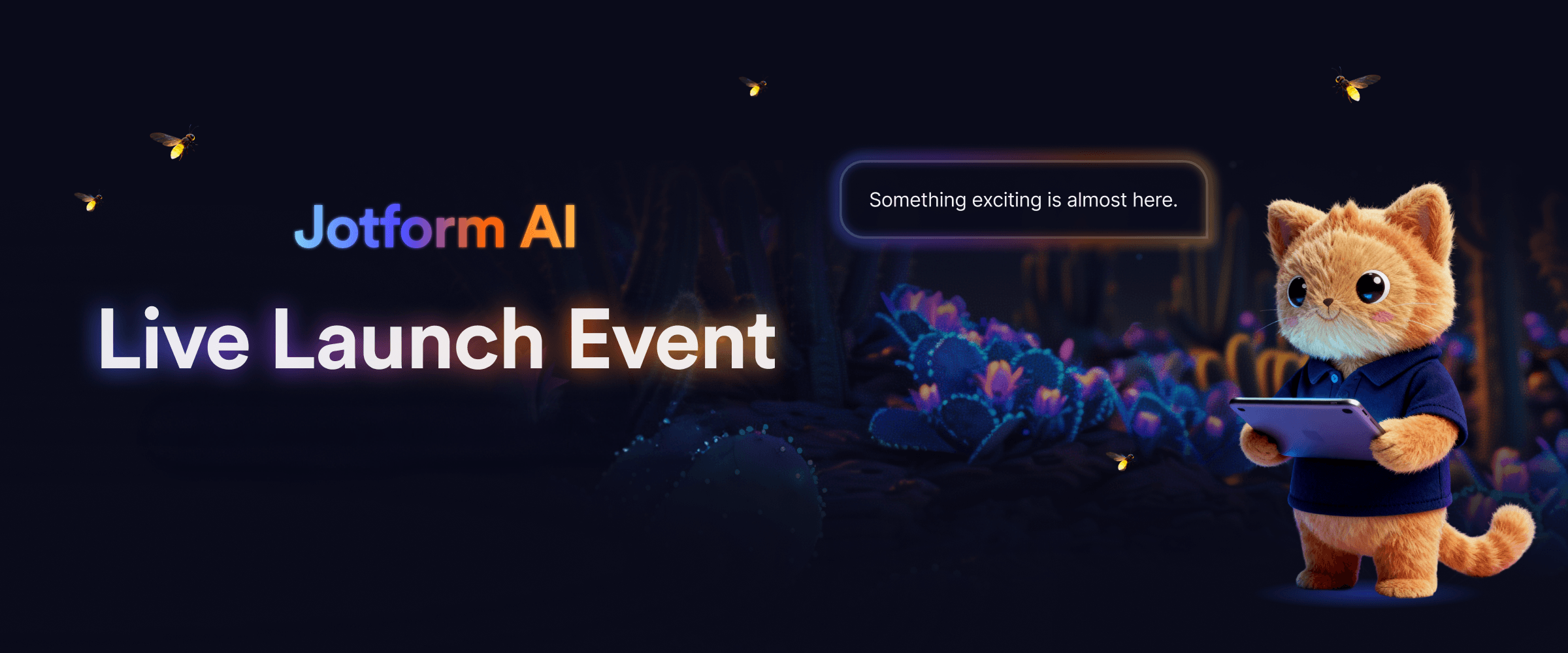 Watch our launch event for Jotform AI