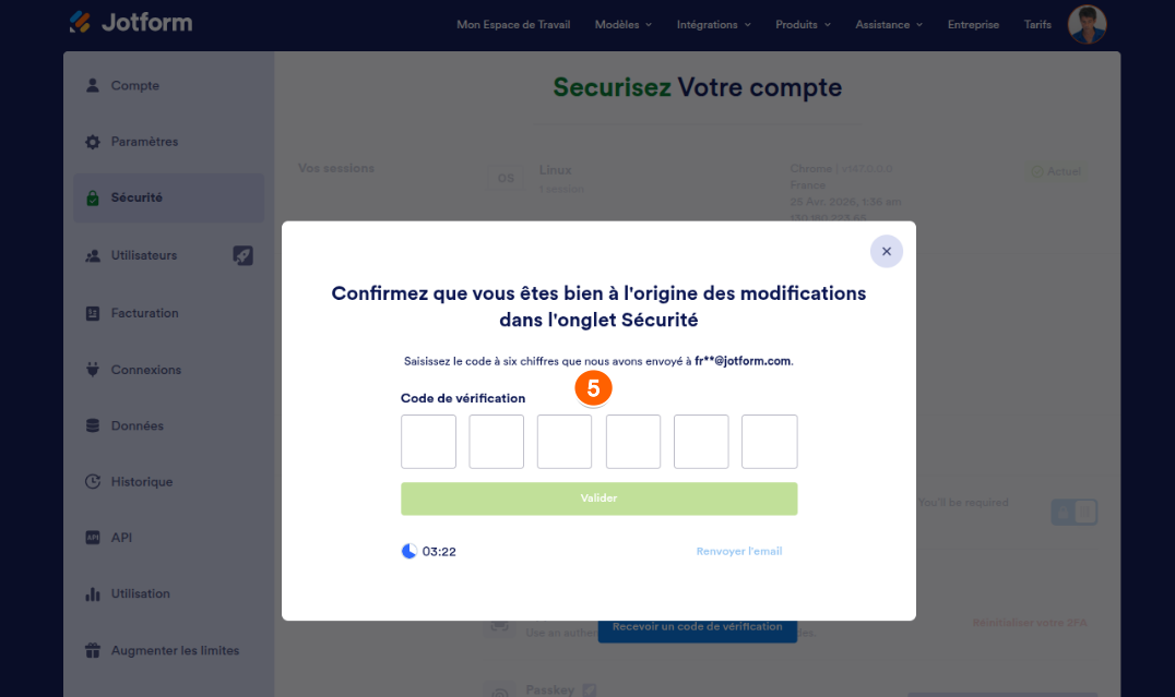 jai pas creer de code acces et la je peux pas voir les resulats Image 3 Screenshot 72