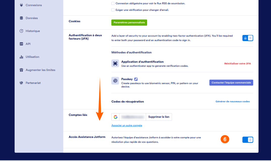 jai pas creer de code acces et la je peux pas voir les resulats Image 4 Screenshot 83
