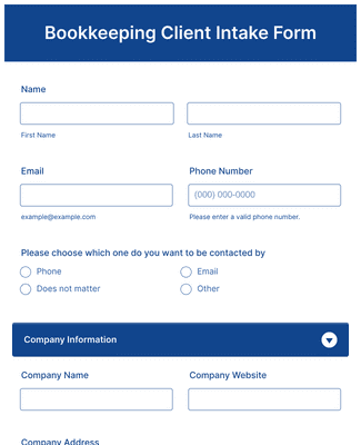 Template bookkeeping-client-intake-form