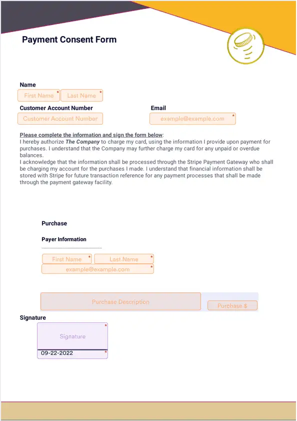 Template payment-consent-form