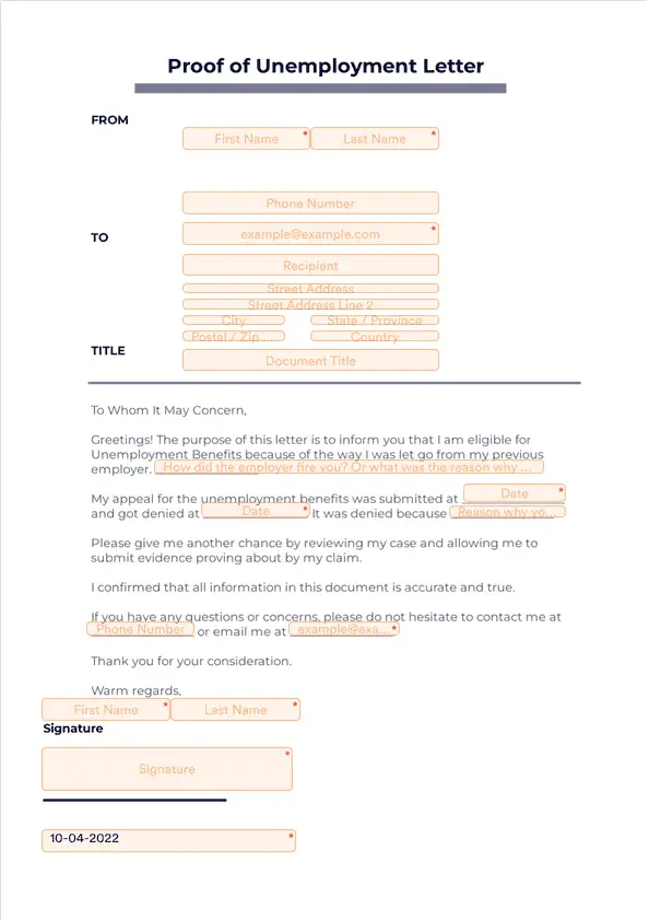 Template proof-of-unemployment-letter-sample