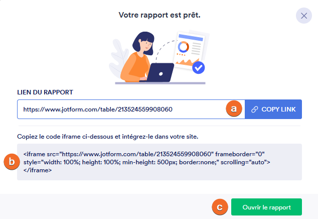 Comment créer un rapport de type liste sous forme de tableau HTML Image-4