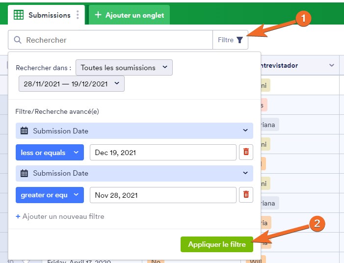 Comment supprimer les données des soumissions sur votre formulaire Image-4